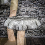 Naturkratzbaum 3576 Kratzbaum Natur Holz Design 112 cm hoch Katzenbaum