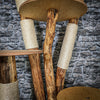 Naturkratzbaum 3608 Kratzbaum Natur Holz Design 173 cm hoch Katzenbaum