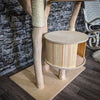 Naturkratzbaum 3696 Kratzbaum Natur Holz Design 174 cm hoch Katzenbaum