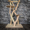 Naturkratzbaum 3697 Kratzbaum Natur Holz Design 160 cm hoch Katzenbaum