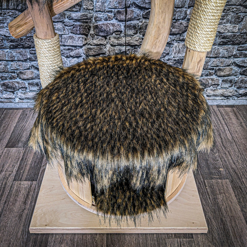 Naturkratzbaum 3763 Kratzbaum Natur Holz Design 165 cm hoch Katzenbaum