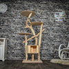 Naturkratzbaum 3763 Kratzbaum Natur Holz Design 165 cm hoch Katzenbaum