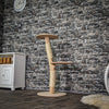 Naturkratzbaum 3783 Kratzbaum Natur Holz Design 102 cm hoch Katzenbaum