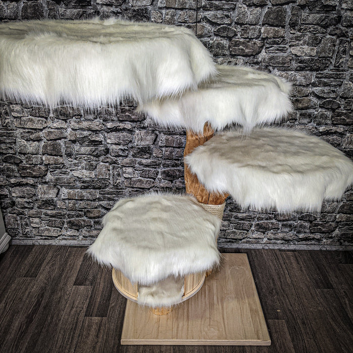 Naturkratzbaum 2248 Kratzbaum Natur Holz Design 120 cm hoch