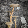 Naturkratzbaum 2255 Kratzbaum Natur Holz Design 170 cm hoch