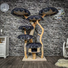 RESERVIERT + ÄNDERUNG Naturkratzbaum 2256 Kratzbaum Natur Holz Design 170 cm hoch