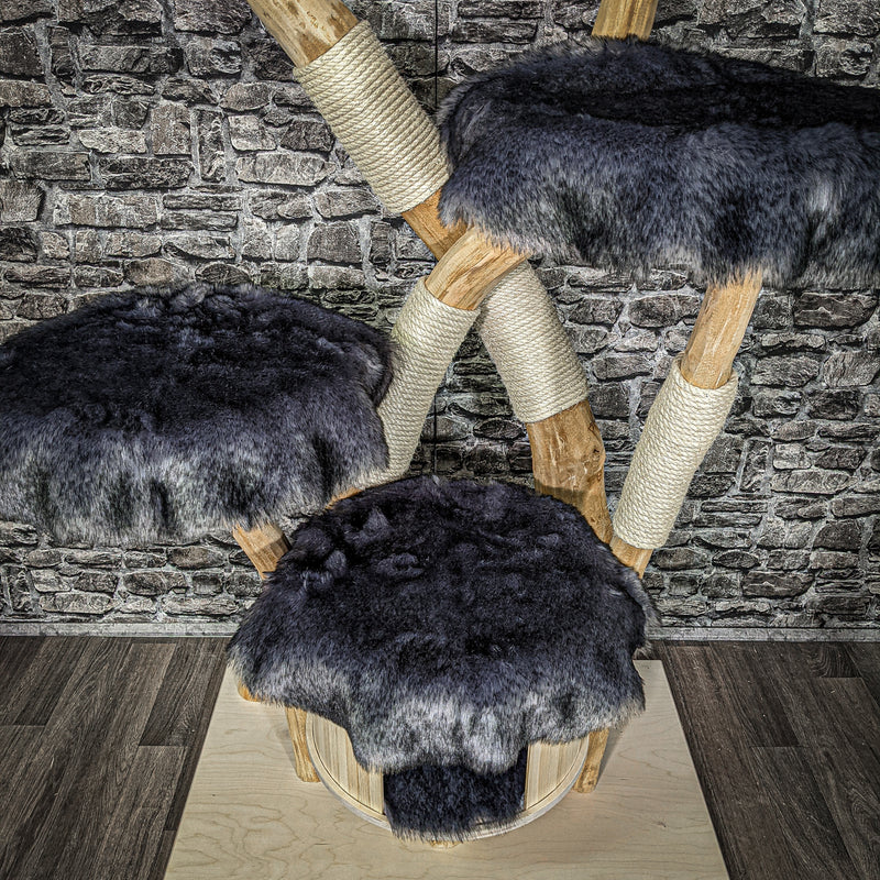 Naturkratzbaum 2257 Kratzbaum Natur Holz Design 180 cm hoch