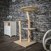 Naturkratzbaum 2508 Kratzbaum Natur Holz Design 116 cm hoch