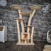 Naturkratzbaum 2513 Kratzbaum Natur Holz Design 165 cm hoch