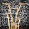 Naturkratzbaum 2513 Kratzbaum Natur Holz Design 165 cm hoch