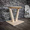 Liegemulde 64 cm hoch 58 cm Durchmesser Natur Holz Design Kratzbaum Naturkratzbaum
