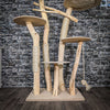 Naturkratzbaum 2570 Kratzbaum Natur Holz Design 173 cm hoch