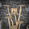 Naturkratzbaum 2554 Kratzbaum Natur Holz Design 194 cm hoch