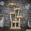 Naturkratzbaum 2588 Kratzbaum Natur Holz Design 175 cm hoch