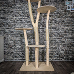 Naturkratzbaum 2589 Kratzbaum Natur Holz Design 210 cm hoch