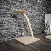 Katzenbett 90 cm hoch Natur Holz Design Kratzbaum 2601 Naturkratzbaum