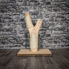 Kratzstamm 70 cm hoch Natur Holz Design Kratzbaum 2610 Naturkratzbaum