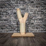 Kratzstamm 70 cm hoch Natur Holz Design Kratzbaum 2610 Naturkratzbaum