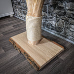 Kratzstamm 70 cm hoch Natur Holz Design Kratzbaum 2610 Naturkratzbaum