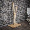 Kratzstamm 100 cm hoch Natur Holz Design Kratzbaum 2614 Naturkratzbaum