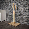 Kratzstamm 100 cm hoch Natur Holz Design Kratzbaum 2614 Naturkratzbaum