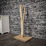Kratzstamm 100 cm hoch Natur Holz Design Kratzbaum 2614 Naturkratzbaum