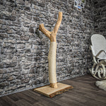 Kratzstamm 115 cm hoch Natur Holz Design Kratzbaum 2618 Naturkratzbaum