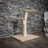 RESERVIERT + ÄNDERUNG - Naturkratzbaum 80 cm hoch Kratzbaum Natur Holz Design 2619 Katzenbaum