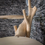 Naturkratzbaum 148 cm hoch Kratzbaum Natur Holz Design 2622 Katzenbaum