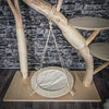 Naturkratzbaum 148 cm hoch Kratzbaum Natur Holz Design 2622 Katzenbaum
