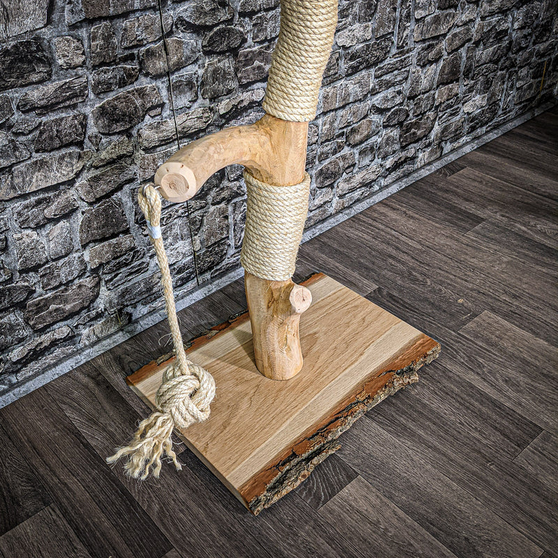 Kratzstamm 97 cm hoch Natur Holz Design Kratzbaum 2627 Naturkratzbaum