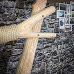 Naturkratzbaum 186 cm hoch Kratzbaum Natur Holz Design 2634 Katzenbaum