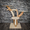 Naturkratzbaum 2442 Kratzbaum Natur Holz Design 113 cm hoch
