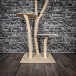 Naturkratzbaum 2444 Kratzbaum Natur Holz Design 162 cm hoch
