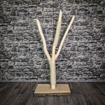 Kratzstamm 80 cm hoch Natur Holz Design Kratzbaum 2655 Naturkratzbaum