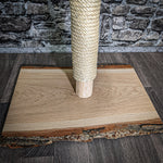 Kratzstamm 80 cm hoch Natur Holz Design Kratzbaum 2655 Naturkratzbaum