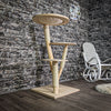 Naturkratzbaum 116 cm hoch Kratzbaum Natur Holz Design 2660 Katzenbaum