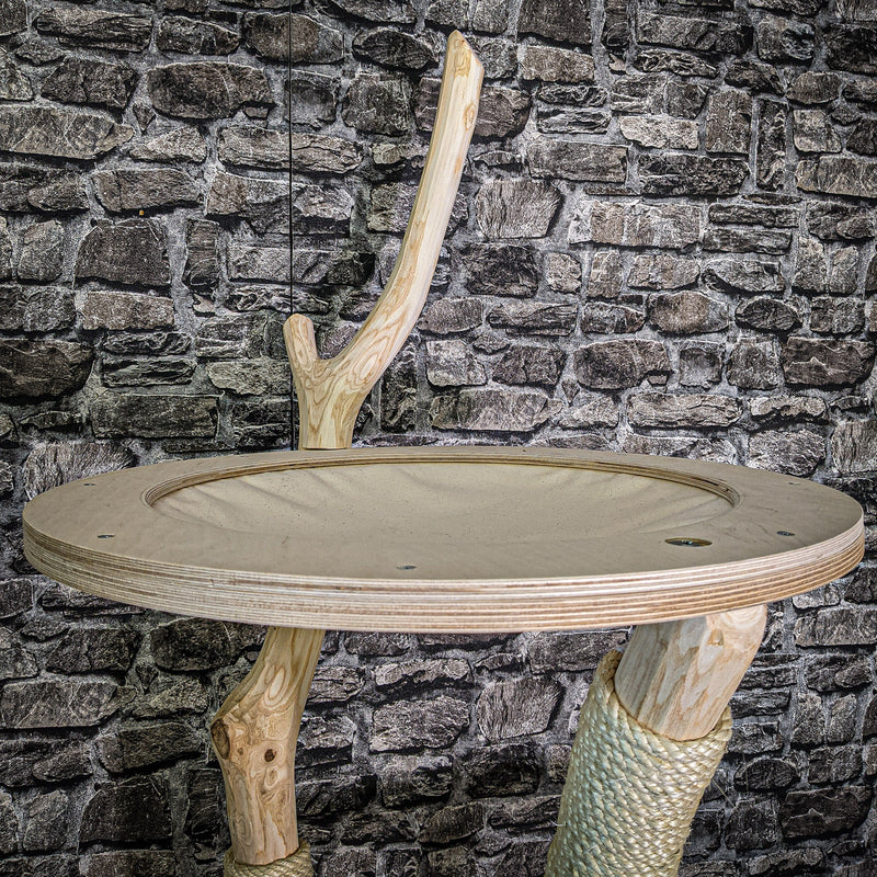 Naturkratzbaum 180 cm hoch Kratzbaum Natur Holz Design 2662 Katzenbaum